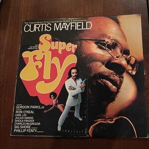 Super Fly Vinyl Record - Black